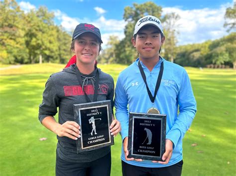 River Hill golf wins third straight district title; Hawks’ Benjamin Siriboury, Glenelg’s Megan Kirkpatrick win individual titles